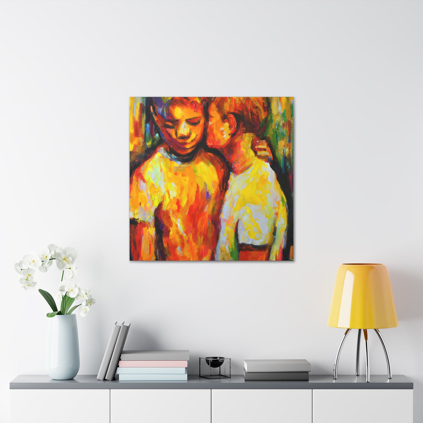 Aiden - Gay Love Canvas Art