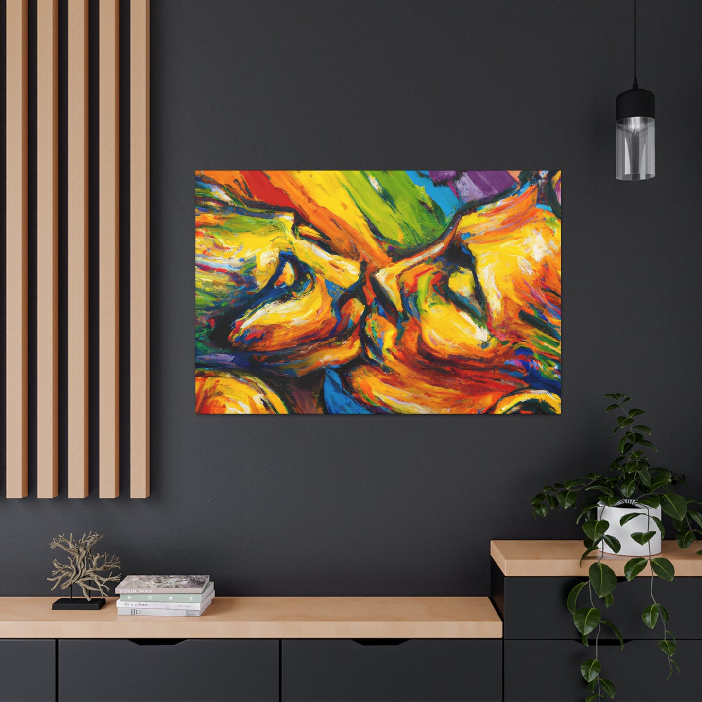 Flamistra - Gay Couple Wall Art