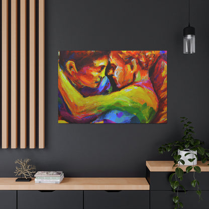 Wolfe - Gay Love Canvas Art