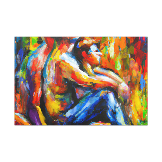 Brandon - Gay Love Canvas Art