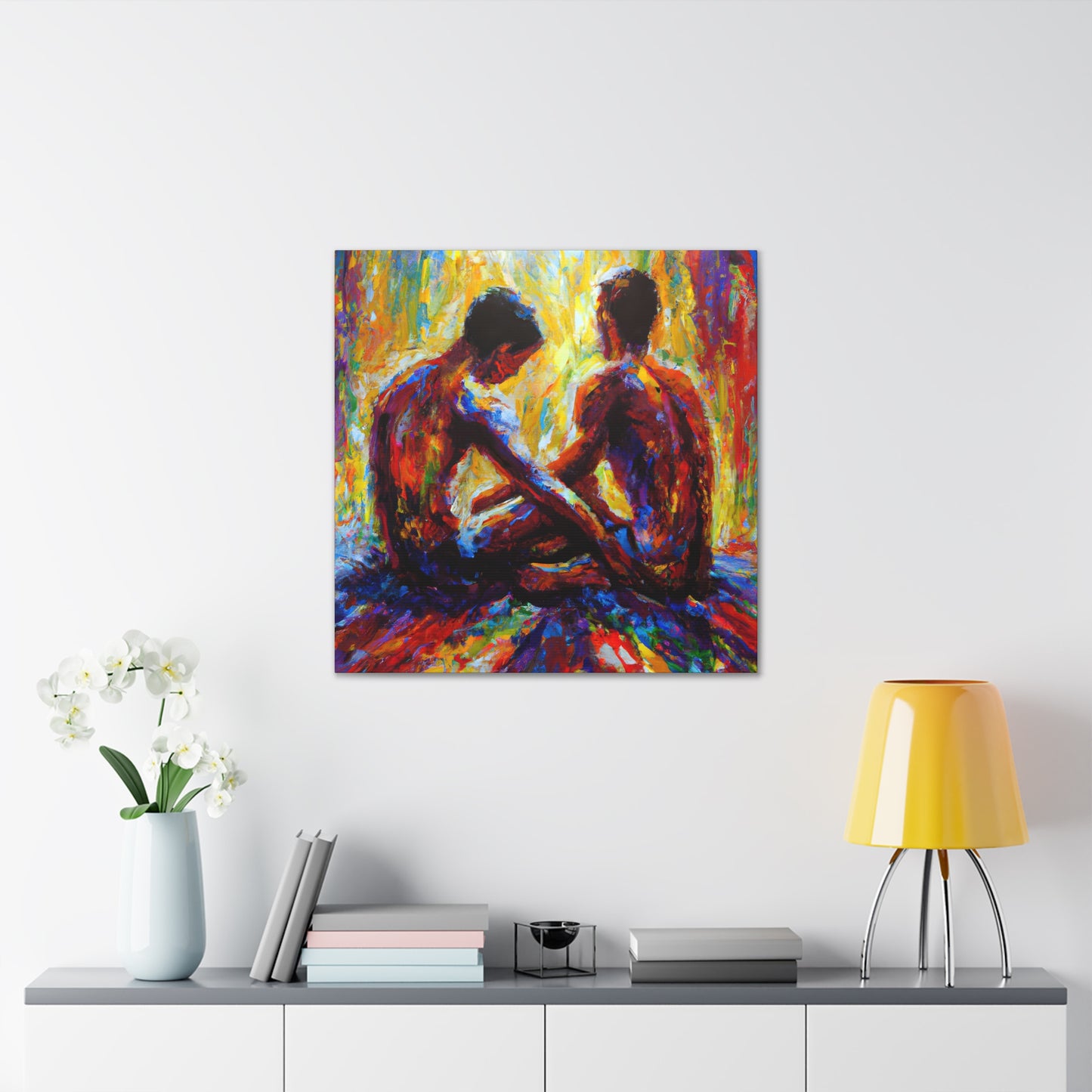 Zander - Gay Love Canvas Art