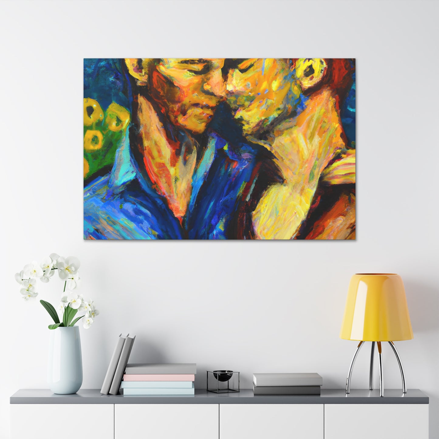 Verlaine - Gay Couple Wall Art