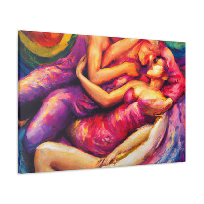 Zane - Gay Love Canvas Art