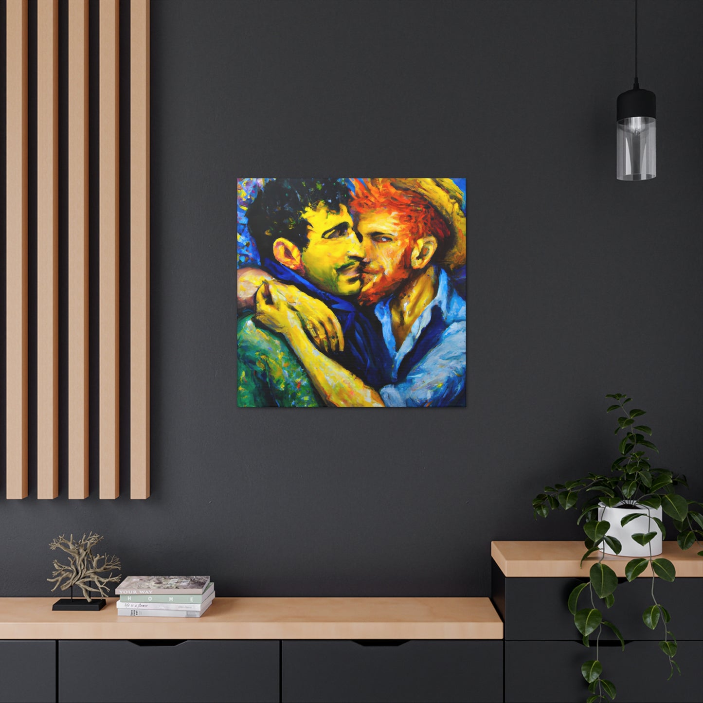 Caelestia - Gay Couple Wall Art