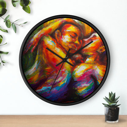 Victor - Gay Love Wall Clock