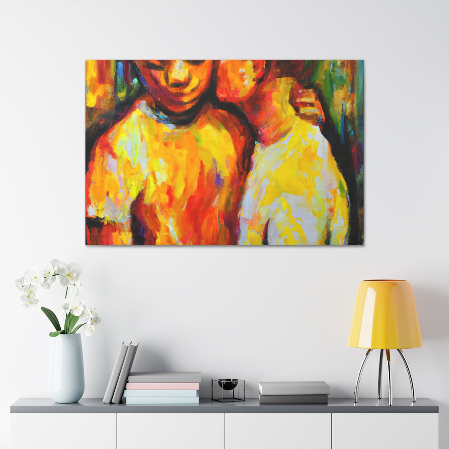 Aiden - Gay Love Canvas Art