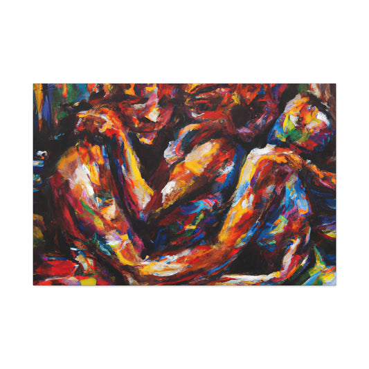 Zac, Jazz, Kai, Leon, Troy, Devon - Gay Love Canvas Art