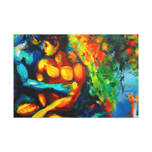 Tyson - Gay Love Canvas Art