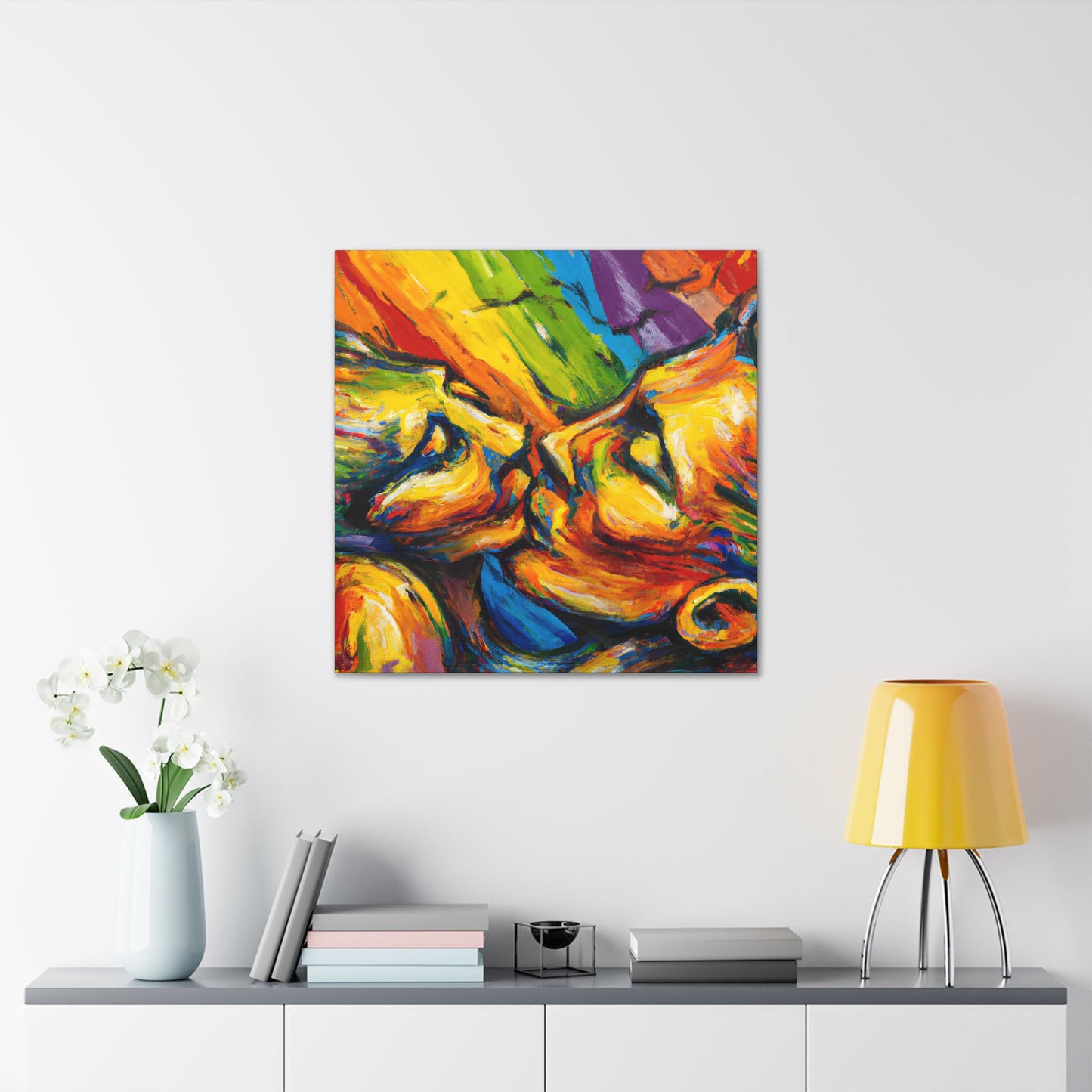 Flamistra - Gay Couple Wall Art