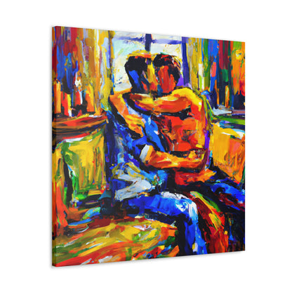 Troy - Gay Love Canvas Art