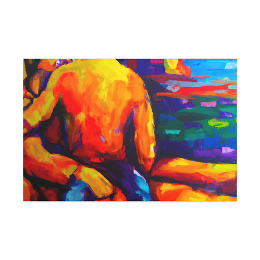 Damian - Gay Love Canvas Art