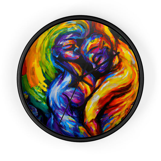 Ace - Gay Love Wall Clock