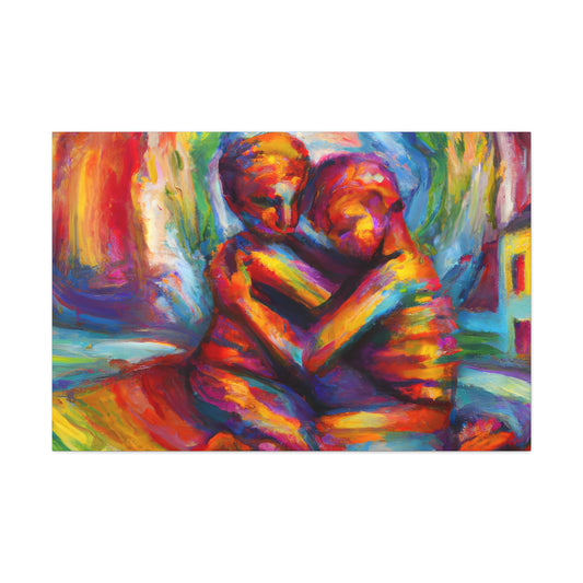 Zander - Gay Love Canvas Art