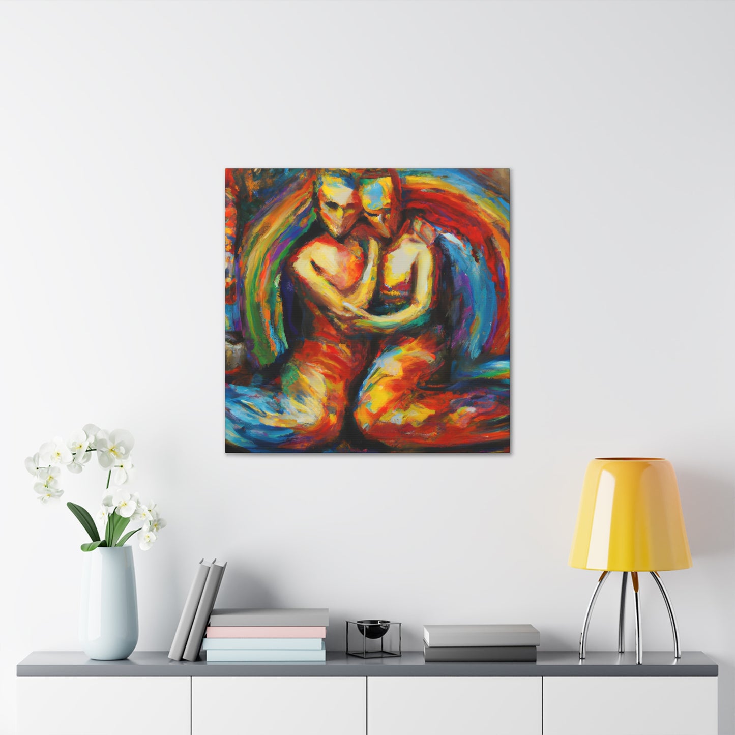 Chris - Gay Love Canvas Art