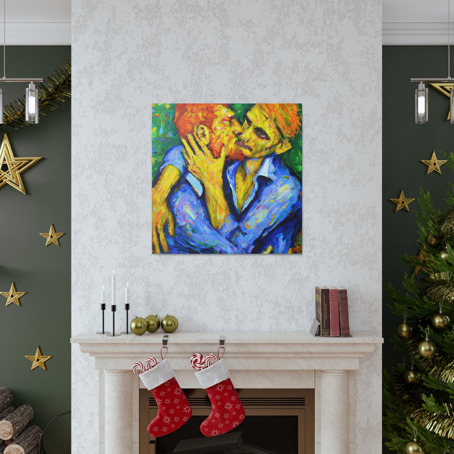 AmbrosiusPrime - Gay Couple Wall Art