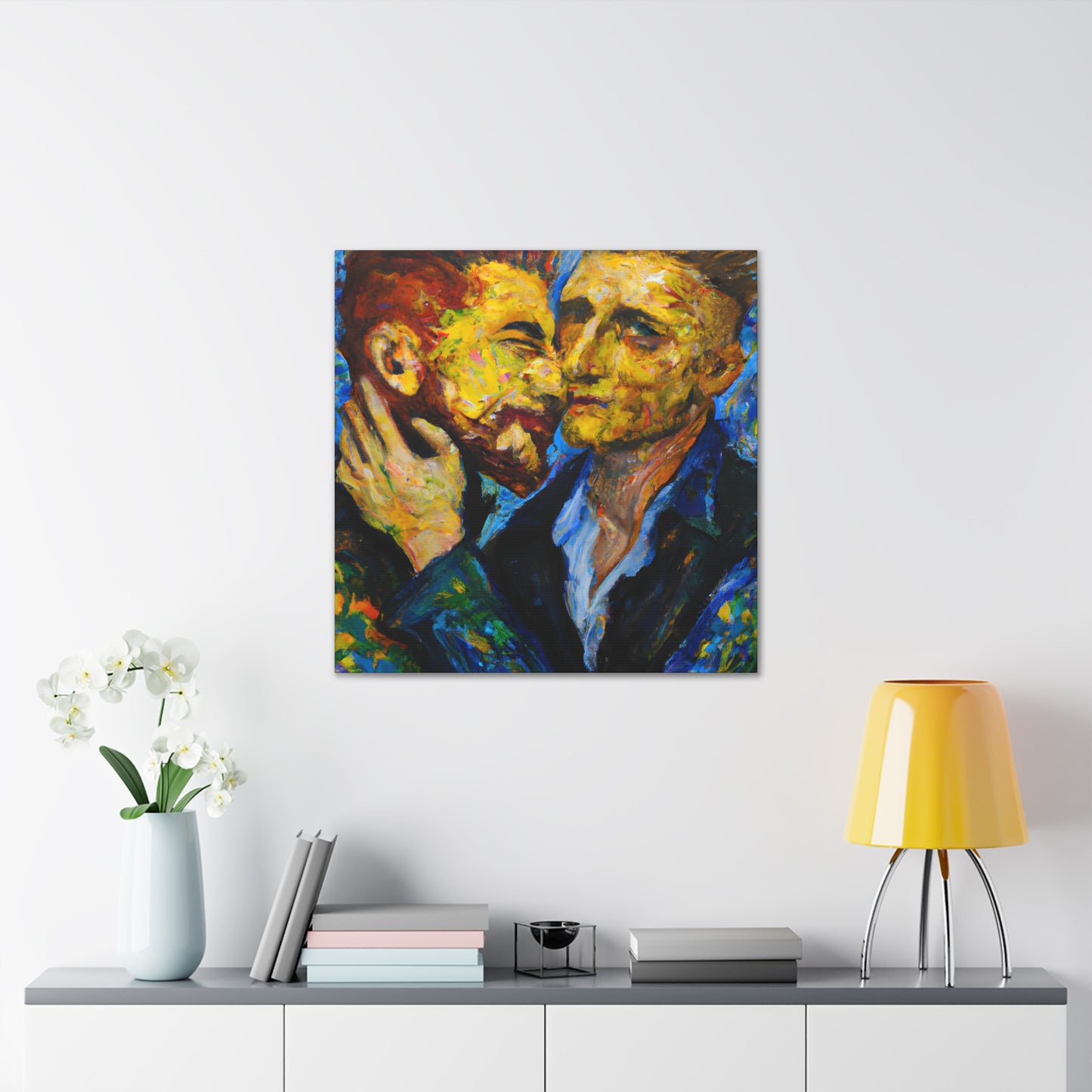 LuminNoble - Gay Couple Wall Art