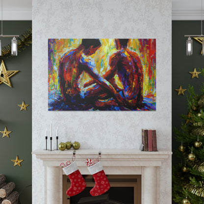 Zander - Gay Love Canvas Art