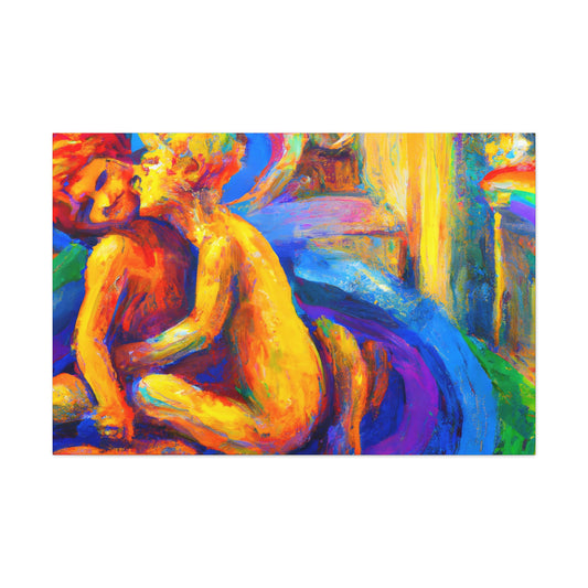 Jett - Gay Love Canvas Art