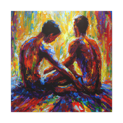 Zander - Gay Love Canvas Art