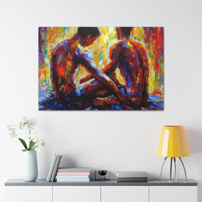 Zander - Gay Love Canvas Art