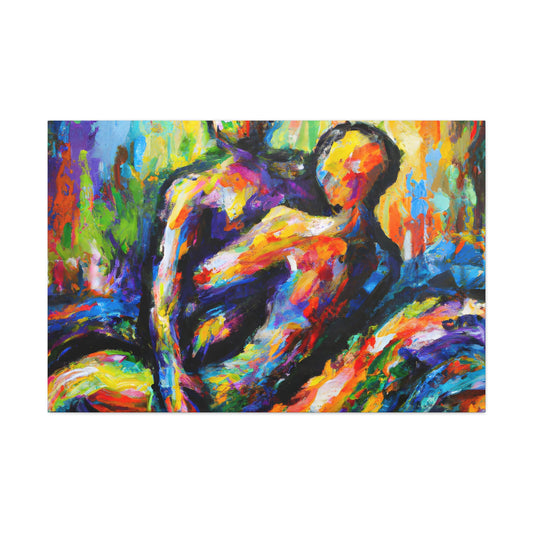 Zane - Gay Love Canvas Art