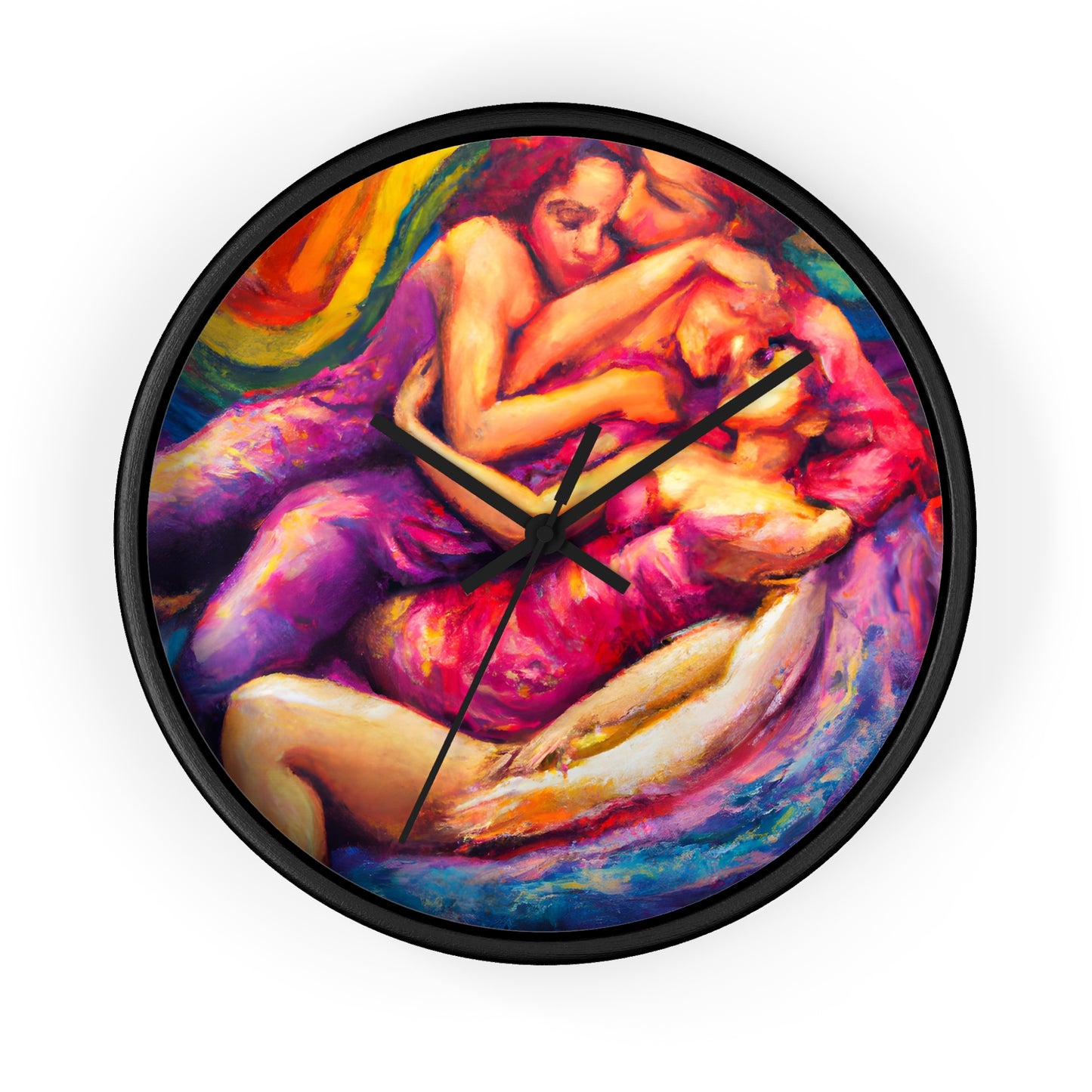 Zane - Gay Love Wall Clock