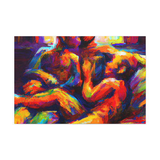 Tyler - Gay Love Canvas Art