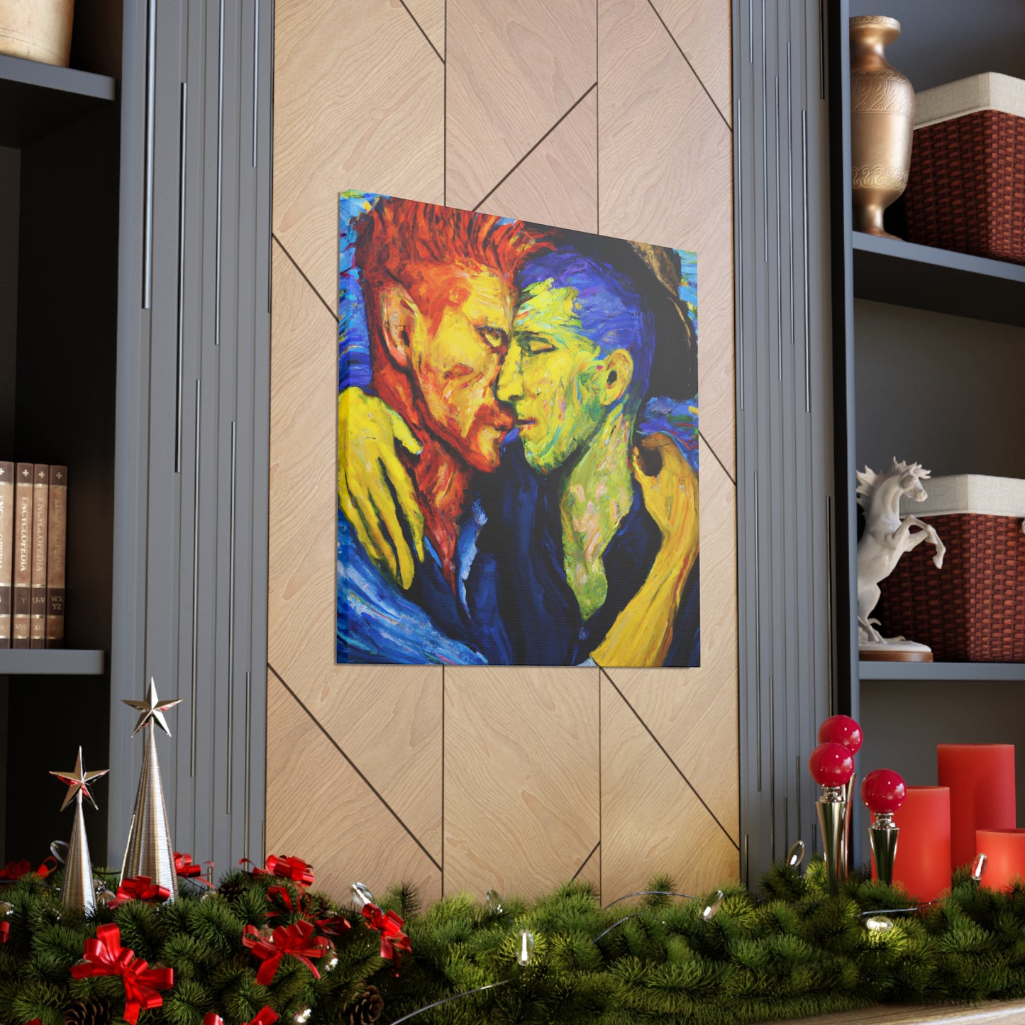 AgostinoFresco - Gay Couple Wall Art