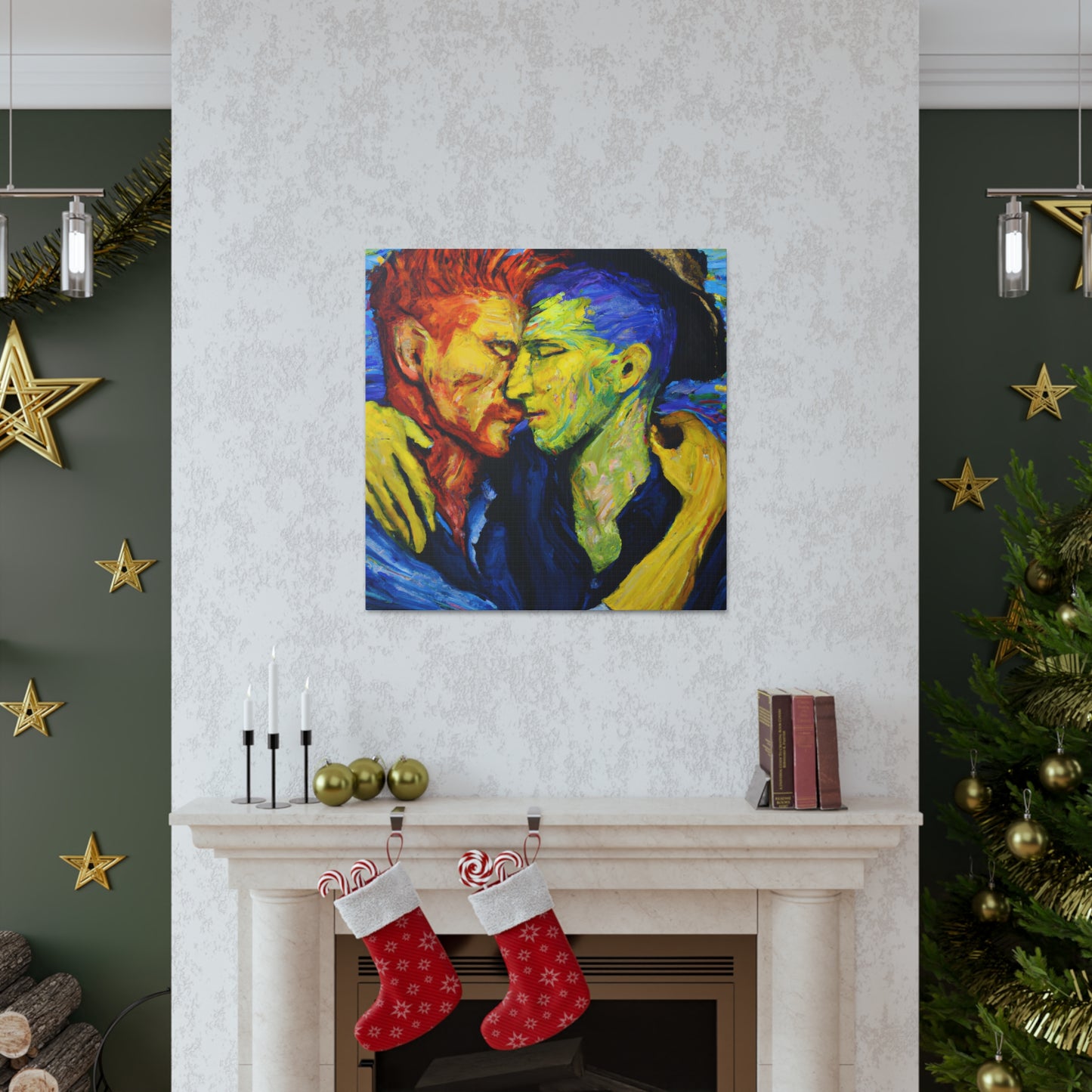 AgostinoFresco - Gay Couple Wall Art