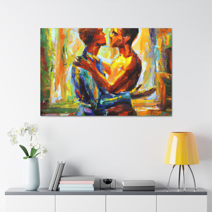 Ace - Gay Love Canvas Art