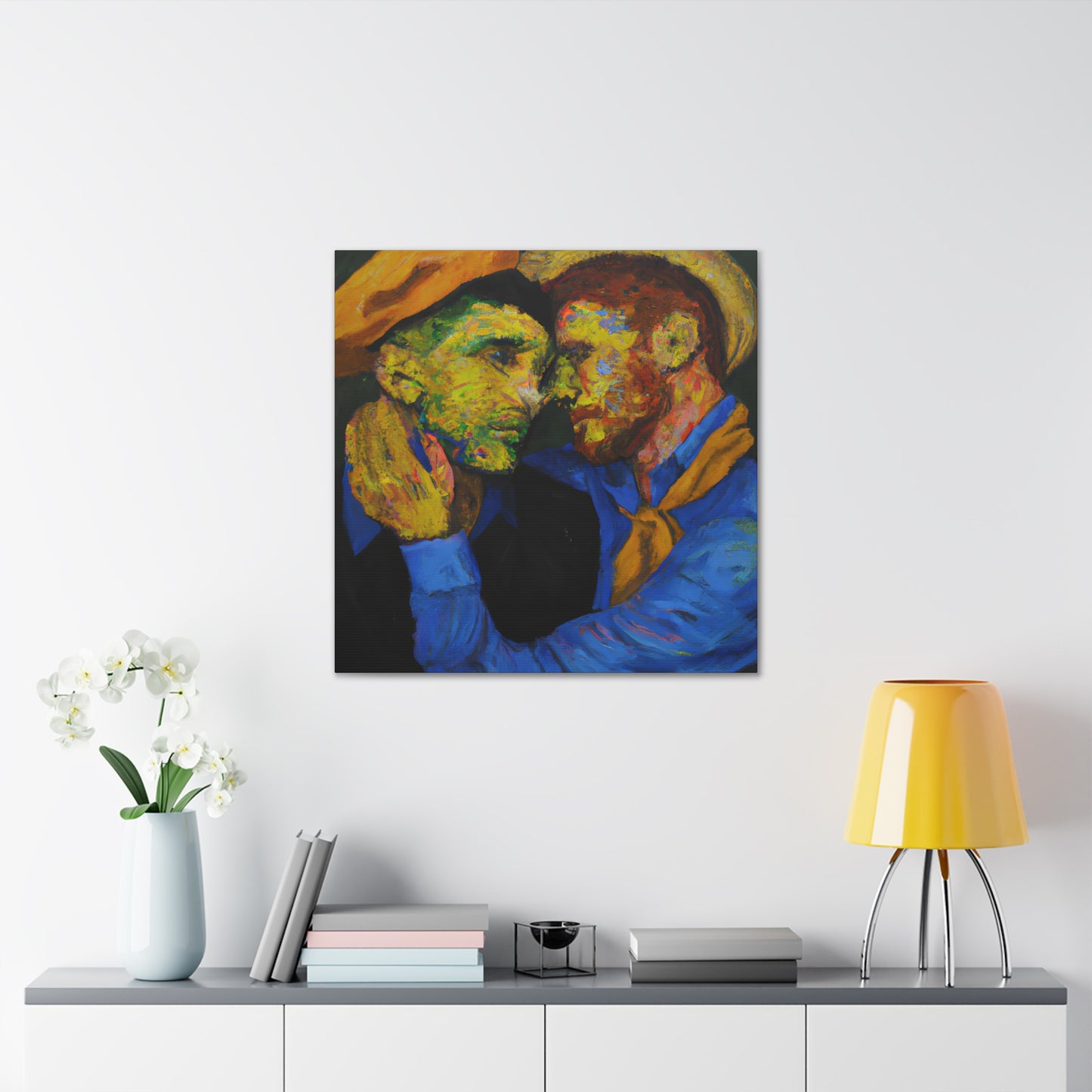 Caravaggio - Gay Couple Wall Art