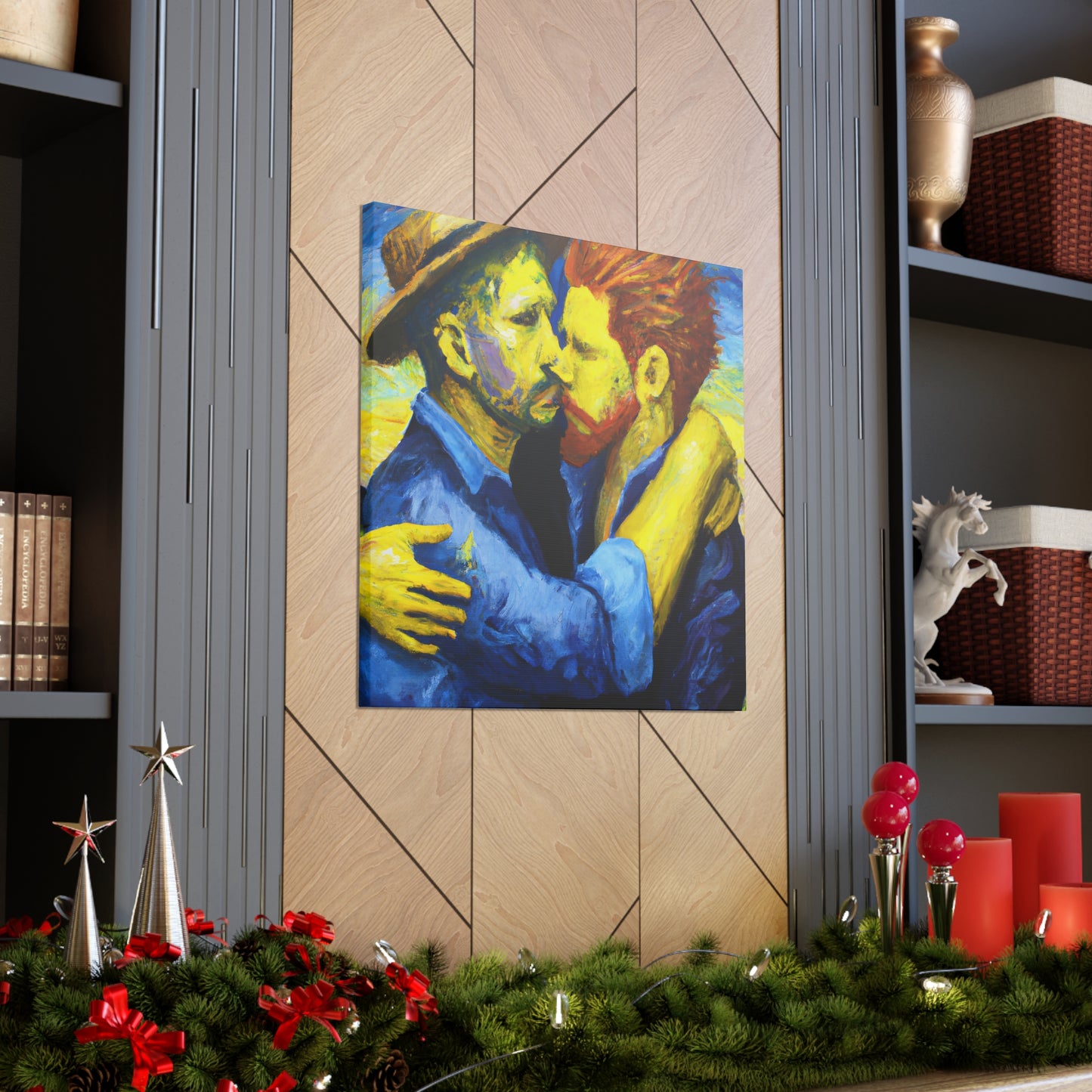 PomonaEnchantress - Gay Couple Wall Art