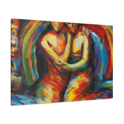 Chris - Gay Love Canvas Art