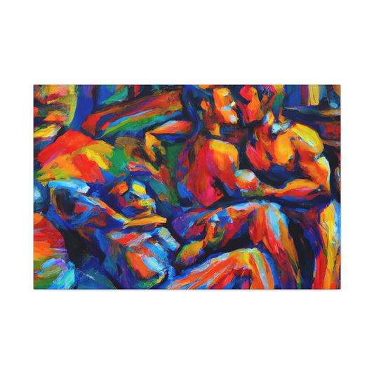 Nevin - Gay Love Canvas Art