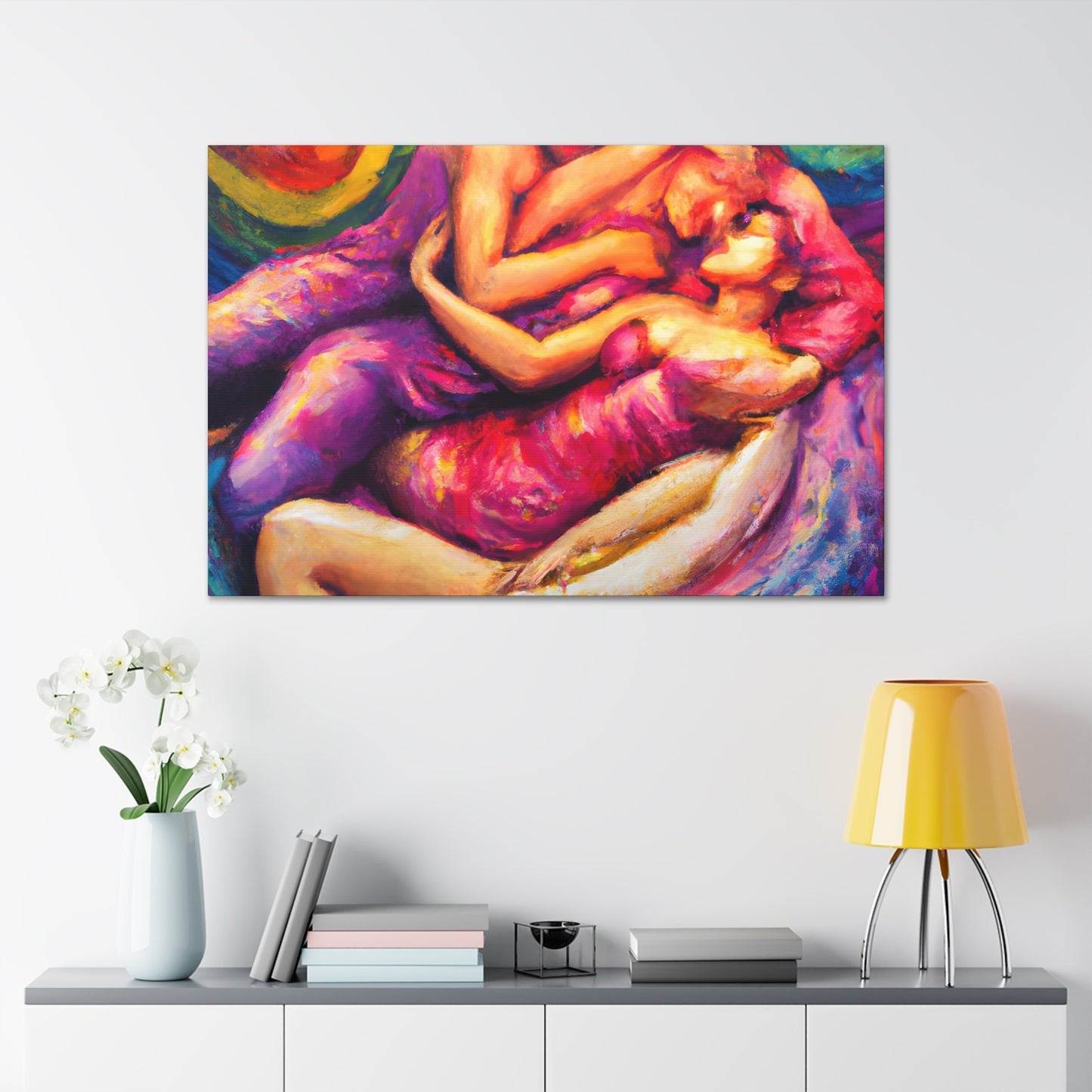 Zane - Gay Love Canvas Art