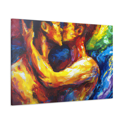 Trace - Gay Love Canvas Art