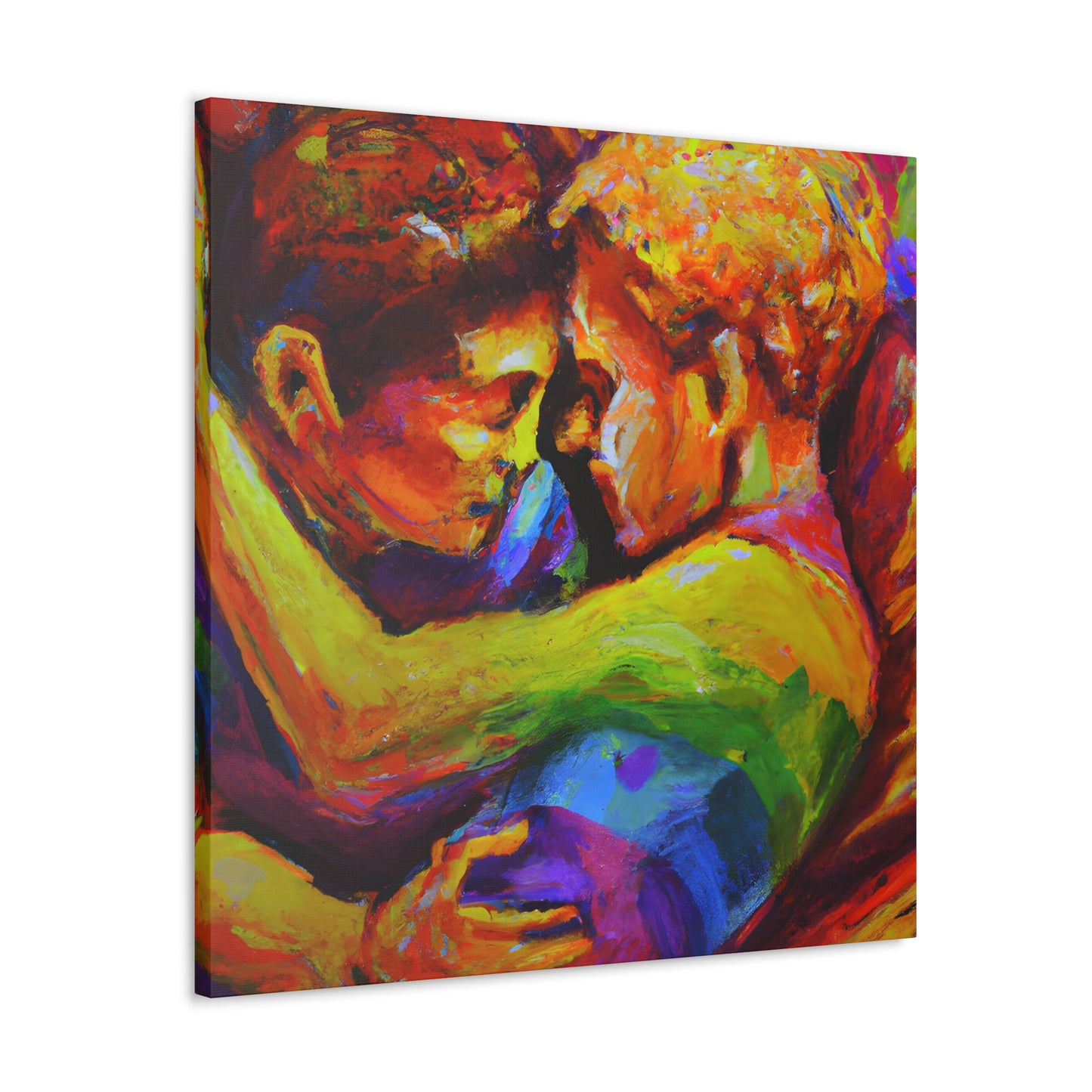 Wolfe - Gay Love Canvas Art