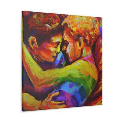 Wolfe - Gay Love Canvas Art