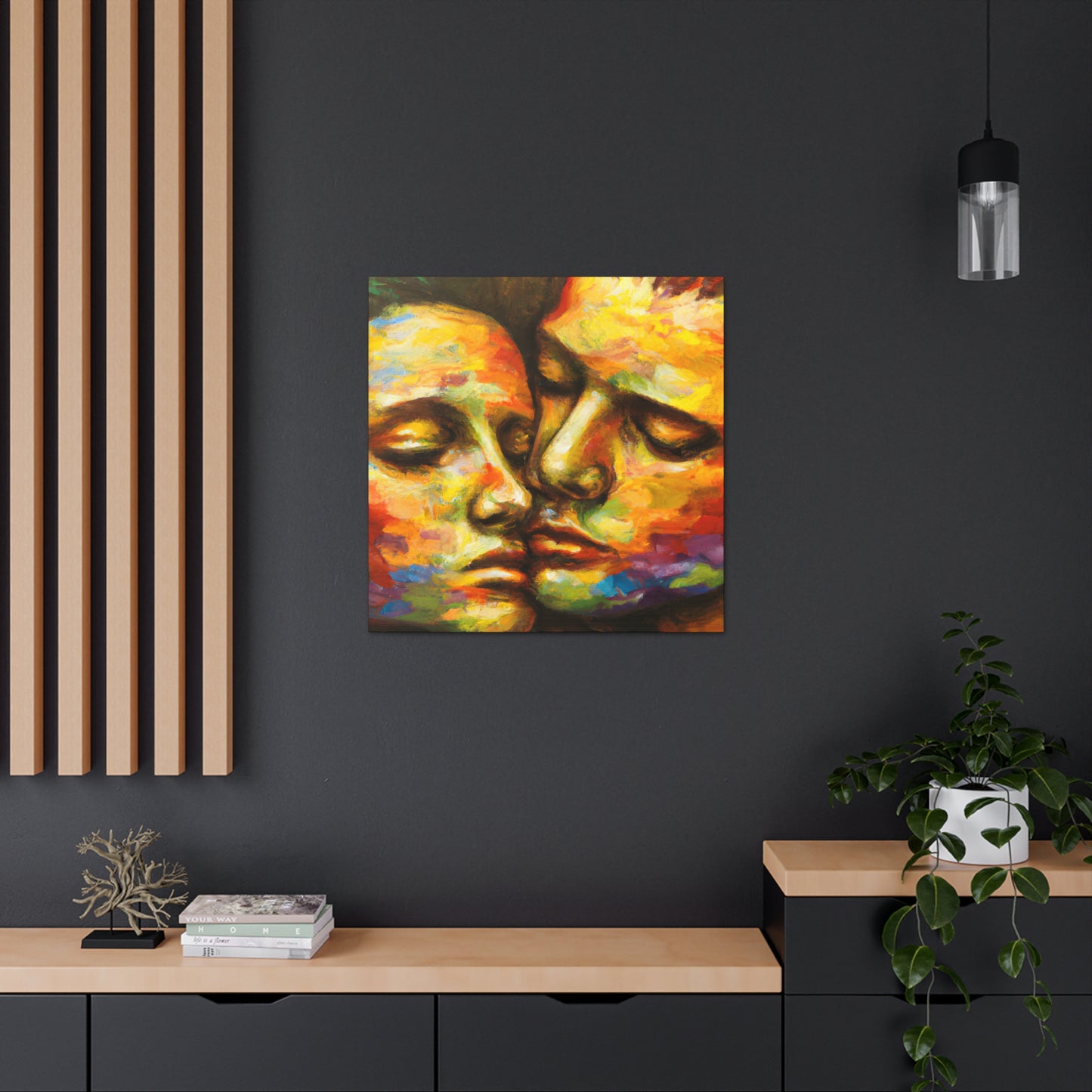 Vespera - Gay Couple Wall Art