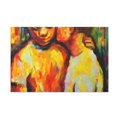 Aiden - Gay Love Canvas Art