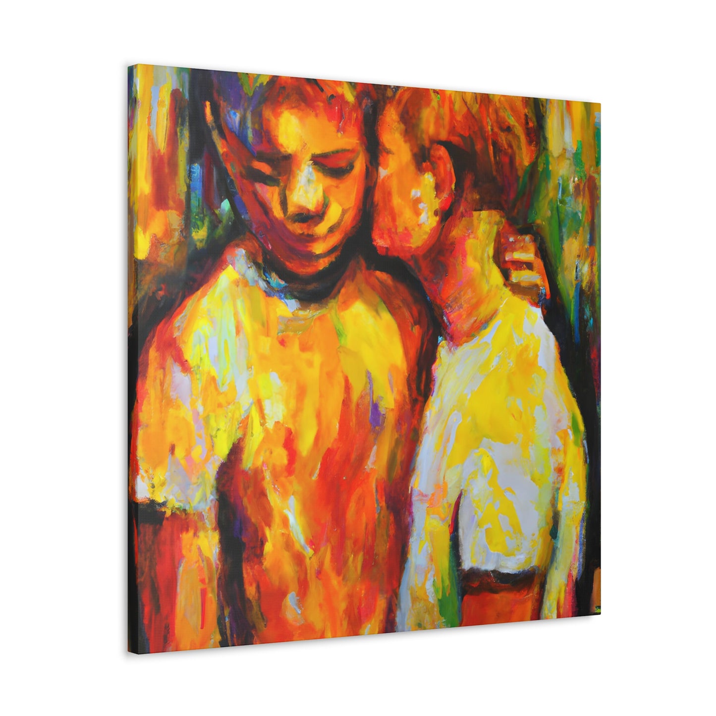 Aiden - Gay Love Canvas Art