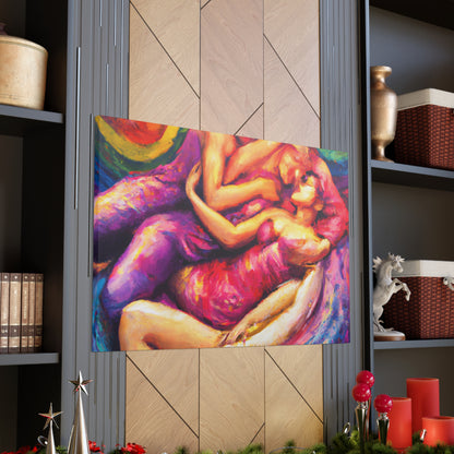 Zane - Gay Love Canvas Art