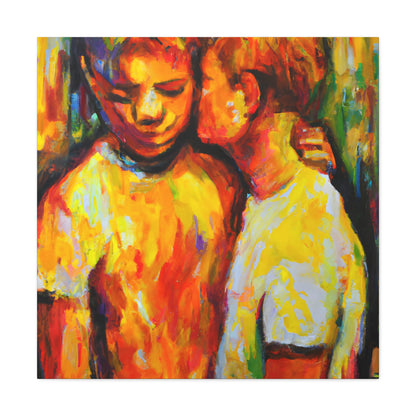 Aiden - Gay Love Canvas Art