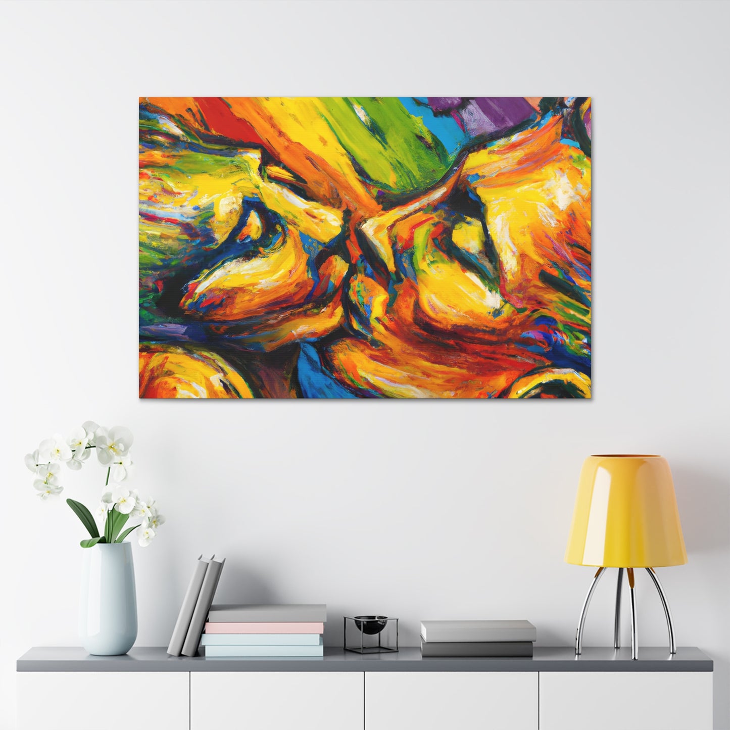 Flamistra - Gay Couple Wall Art