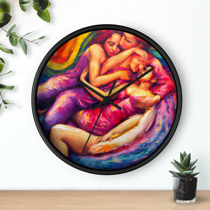 Zane - Gay Love Wall Clock