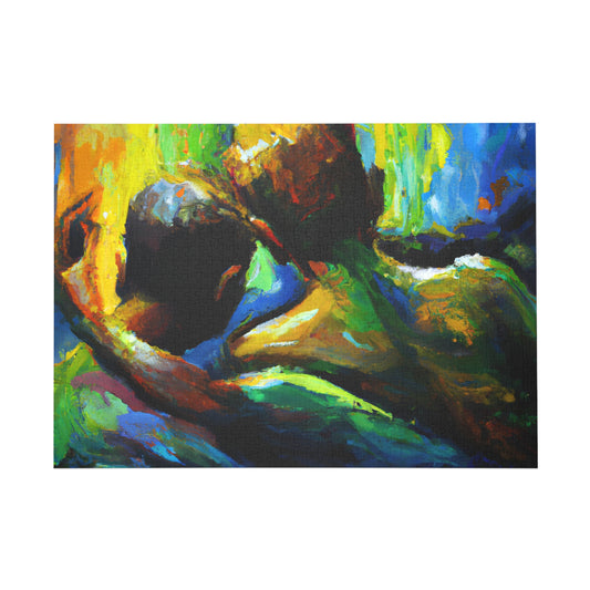 Zacariah - Gay Love Jigsaw Puzzle