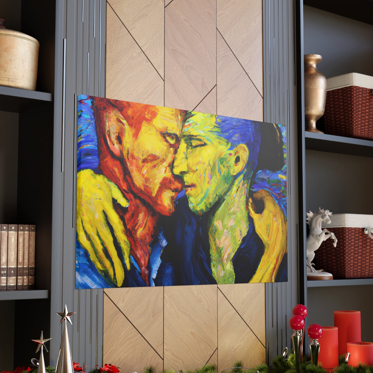 AgostinoFresco - Gay Couple Wall Art