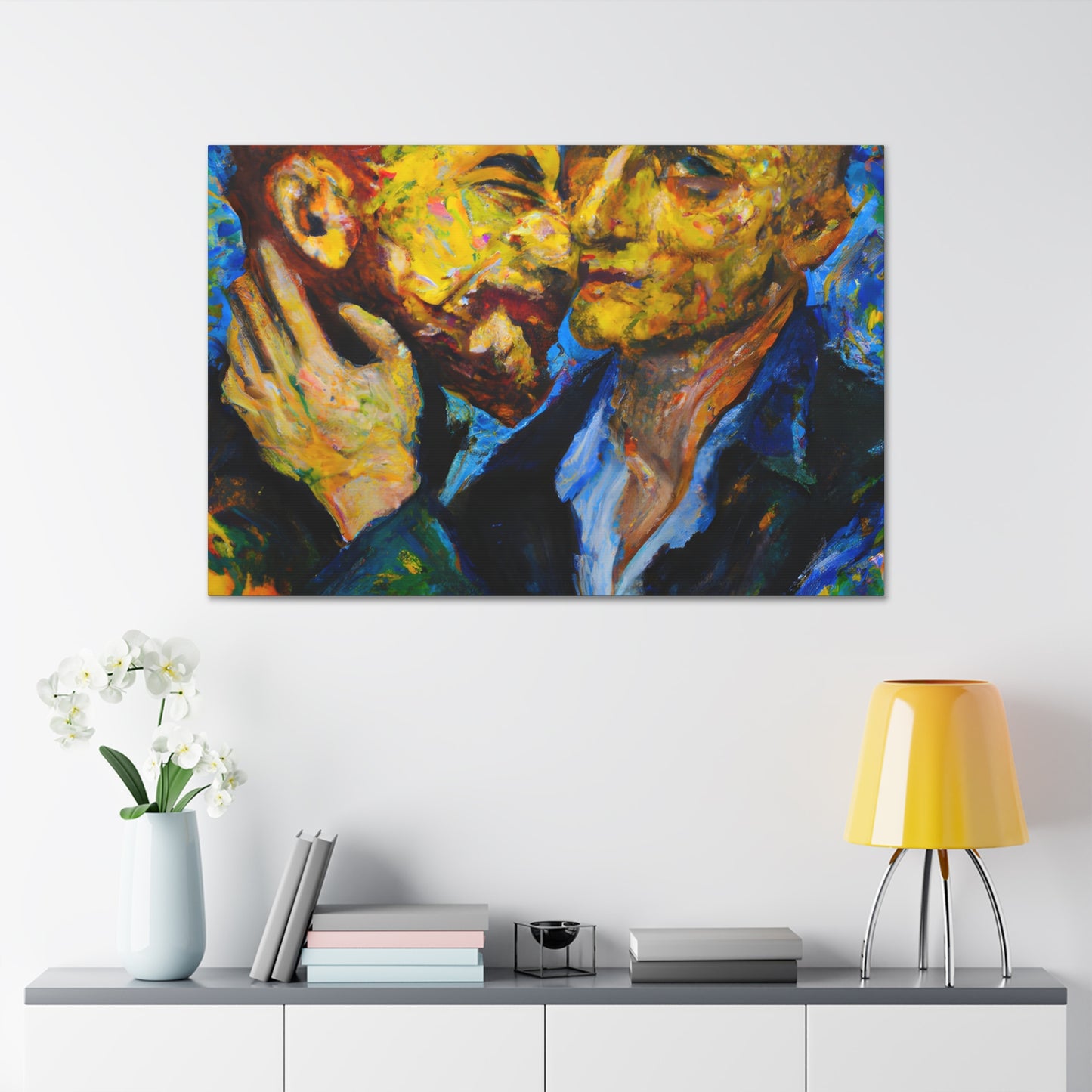 LuminNoble - Gay Couple Wall Art