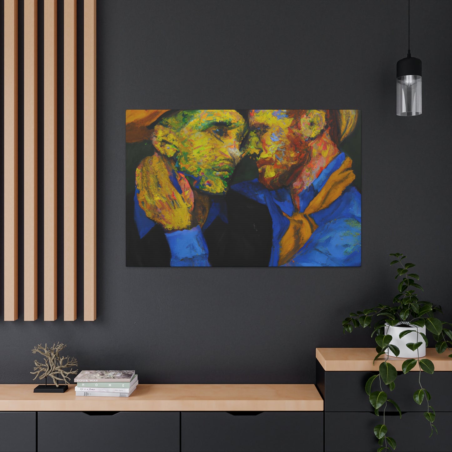 Caravaggio - Gay Couple Wall Art