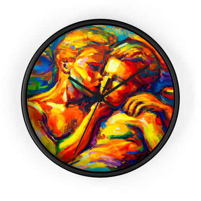 Zane - Gay Love Wall Clock